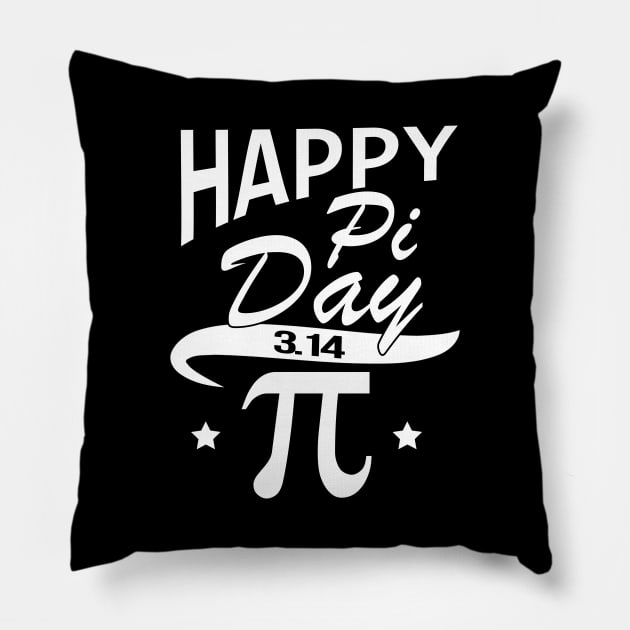 3.14 Pi Day for Teachers, Professors, & Math Fans Pillow by displace_design