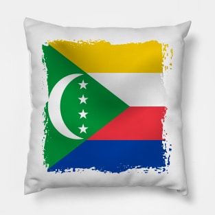 Comoros artwork Pillow