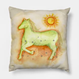 Aquarius Baltic Zodiac - The Stallion Pillow