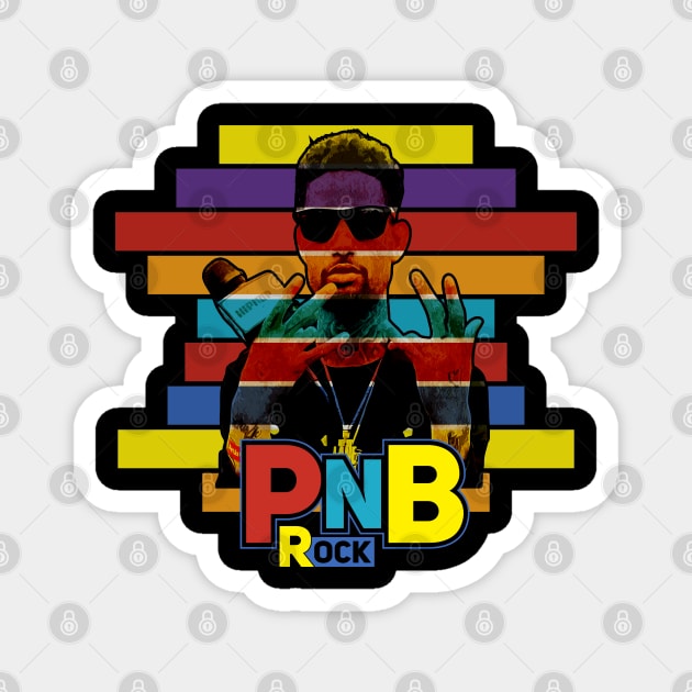 PnB Rock Magnet by Aloenalone