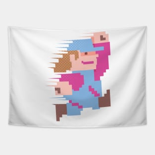 Retro Gamer Classic Girl Tapestry