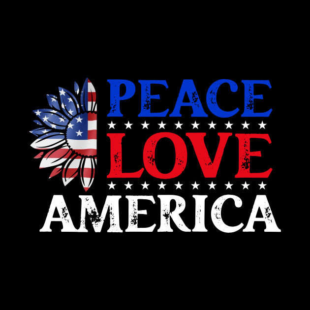 Peace Love America by  El-Aal