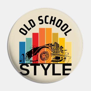 Retro Ride Pin