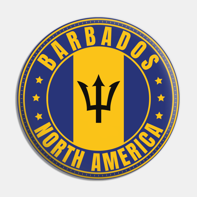 Barbados Pin by footballomatic