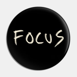 Hand Drawn Focus Pin