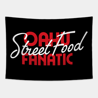 Oahu Street Food Fanatic – Retro Theme Tapestry