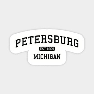 Petersburg, Michigan - City Shirt Magnet