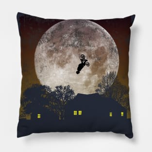 BMX Freestyle - Golden Night Pillow