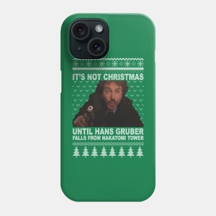 Christmas Hans Gruber Phone Case