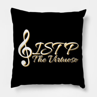 ISTP The Virtuoso MBTI types 13F Myers Briggs personality gift with icon Pillow