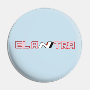 Elantra N (Bigger) Transparent Red Pin