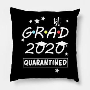 1st Grade Quarantine Graduation 2020 Pillow