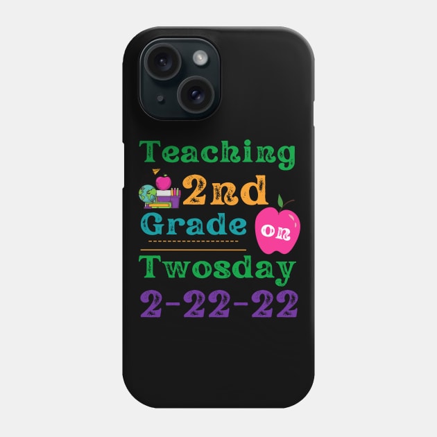 Teaching 2nd Grade on Twosday Phone Case by MalibuSun