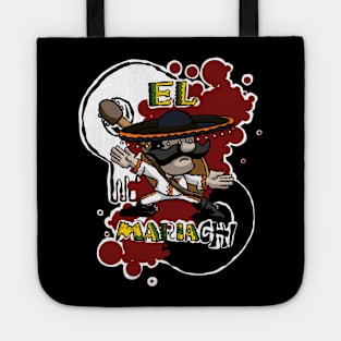 El Mariachi Tai Chi White Tote