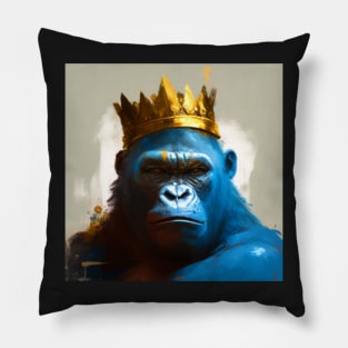 The Gorilla King Pillow