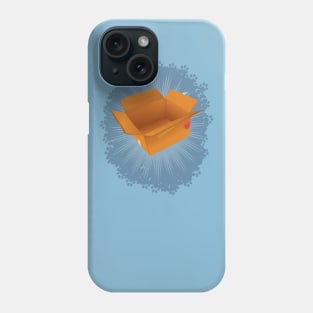 The Catbury Cardboard Box Phone Case