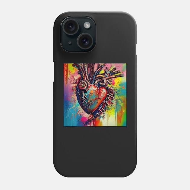 Love You with All My Heart Phone Case by LyndiiLoubie