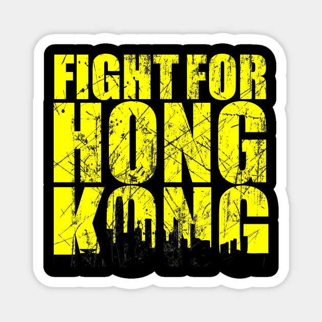 Hong Kong Strong Magnet by hadlamcom