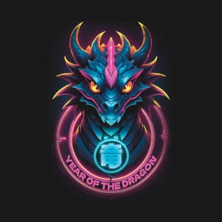 Neon Glow Year of the Dragon T-Shirt