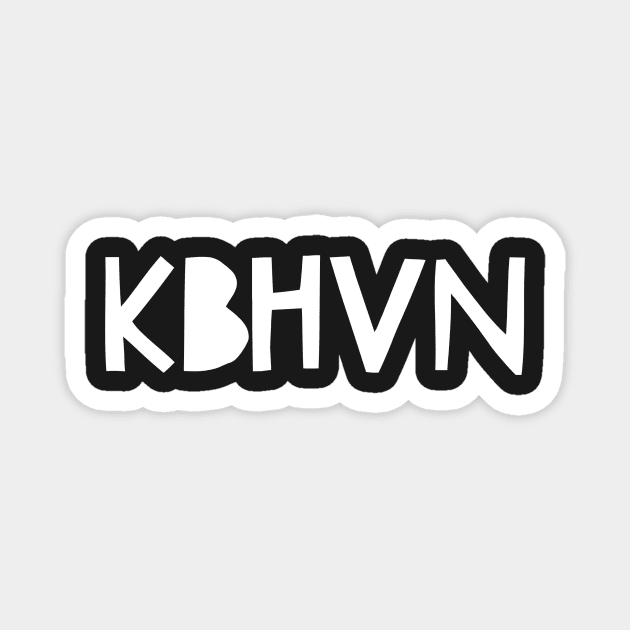 KBHVN - Copenhagen - København Magnet by mivpiv