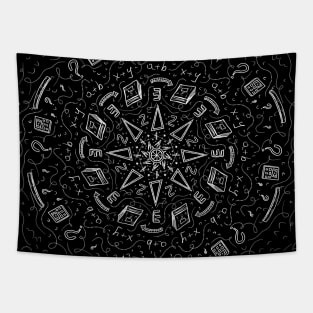 Back to school pattern Tapestry