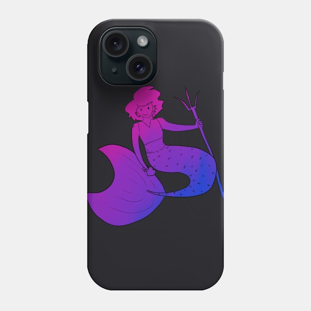Bi mermaid Phone Case by AlexTal