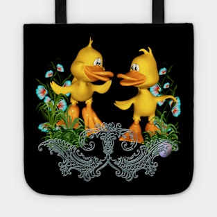 Cute little ducks Tote