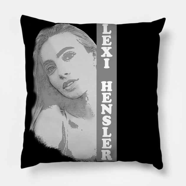 lexi hensler Pillow by nabila