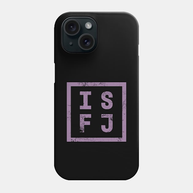 ISFJ Introvert Personality Type Phone Case by Commykaze