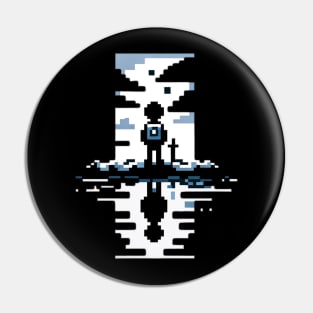 Pixelated Journey of Self-Reflection - A Quest for Identity in Pixel Art Pin