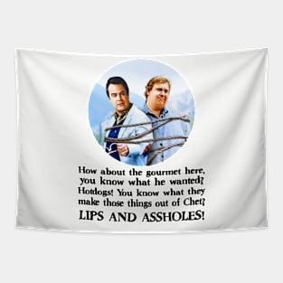 The Great Outdoors Movie Quote Lips And Hotdogs Tapestry