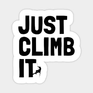 climbing funny Magnet