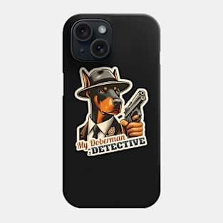 Detective Doberman Phone Case