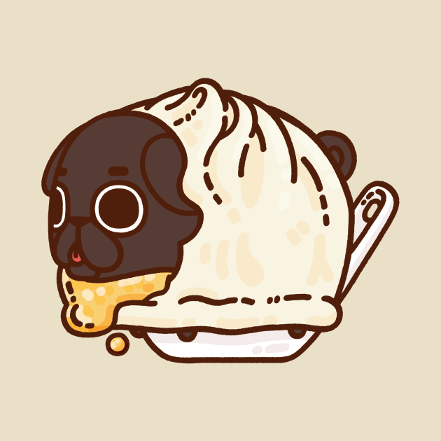 Soup Dumpling Ollie by Puglie Pug 