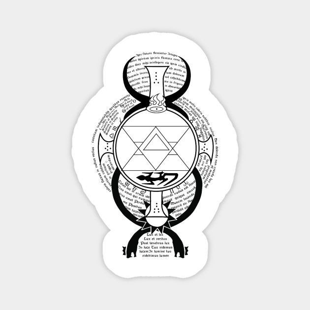 Flame Alchemy Fullmetal Alchemist Magnet Teepublic The fullmetal alchemist brotherhood series is one of the best anime ever. flame alchemy