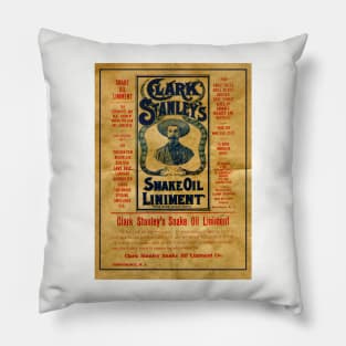 Snake Oil Pillow