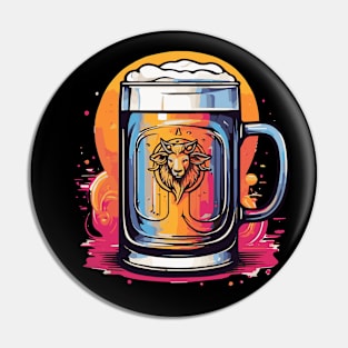 Beer Jagerlion Pin