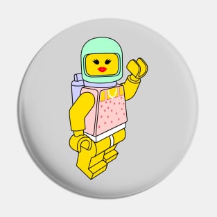 Spaceman! (Paradisa Girl) Pin