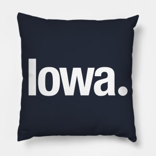 Iowa. Pillow