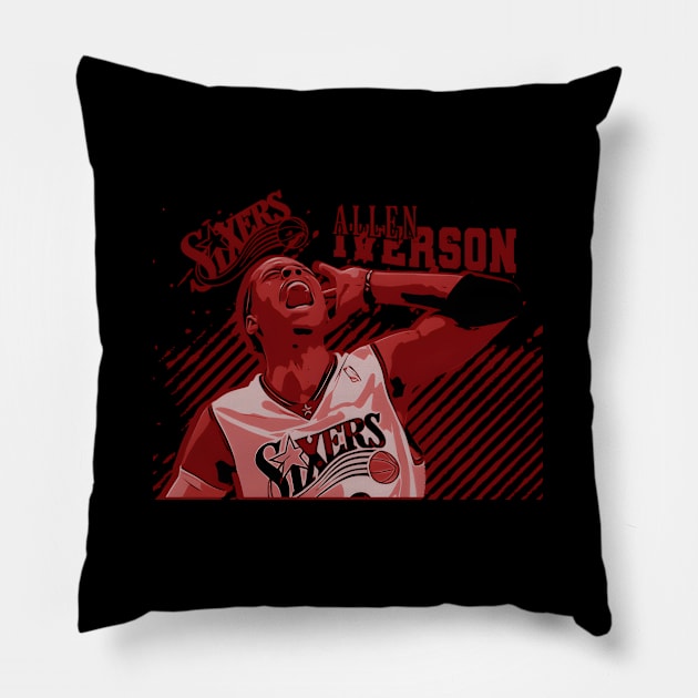 Allen Iverson The Answer Pillow by lmsmarcel