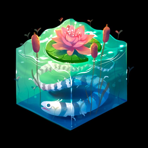 Cube of Pond by Claire Lin