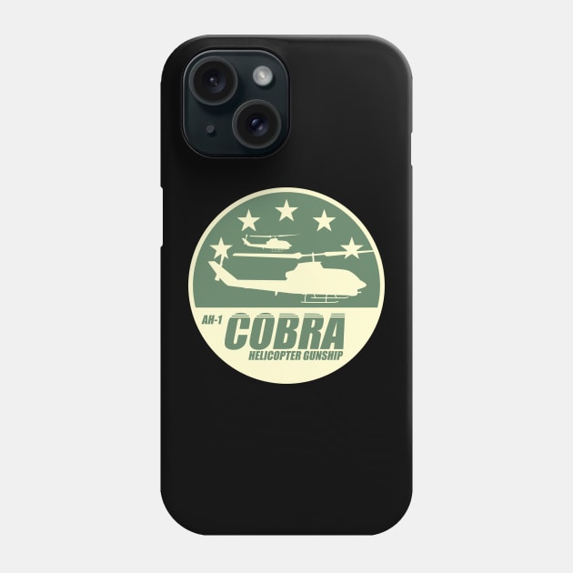 AH-1 Cobra Helicopter Gunship Phone Case by TCP