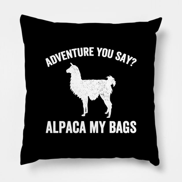 Adventure you say ? Pillow by captainmood