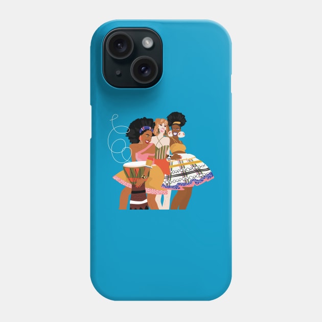 Culture dance Phone Case by phathudesigns 