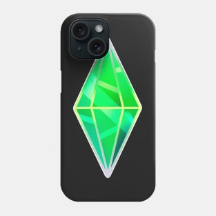 Green plumbob sims 4 Phone Case