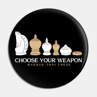 Choose Your Weapon Pin