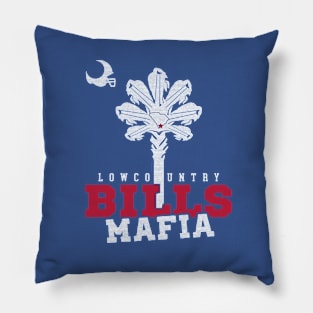 Palmetto State of Mafia - Blue Pillow