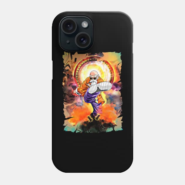 MASTER ROSHI MERCH VTG Phone Case by Kiecx Art