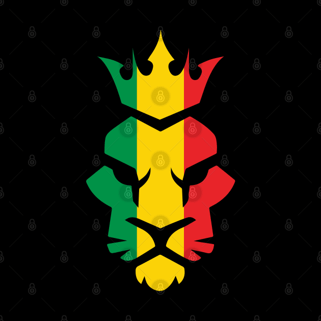 Rasta Lion by defytees