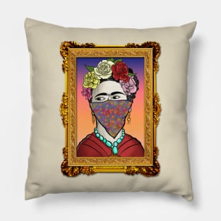 Colorful Frida Pillow